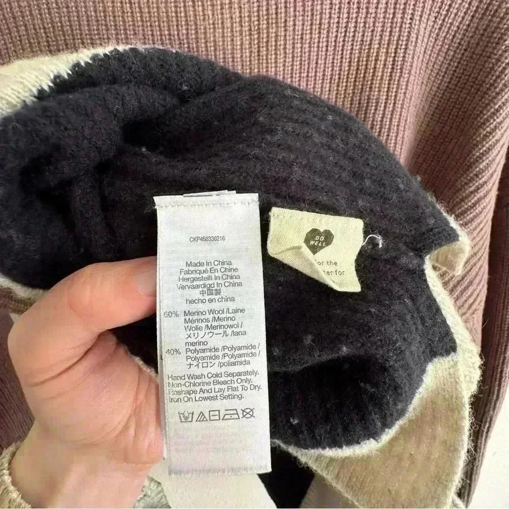 Madewell - Quart Zip Color Block Pull Over Sweater - Picture 6 of 6